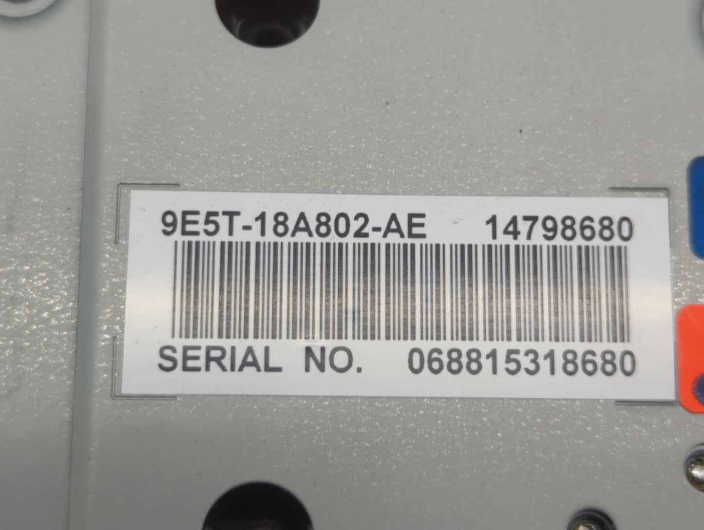 2010-2012 Ford Fusion Radio AM FM Cd Player Receiver Replacement P/N:14798680 9E5T-18A802-AE Fits Fits 2010 2011 2012 OEM Us