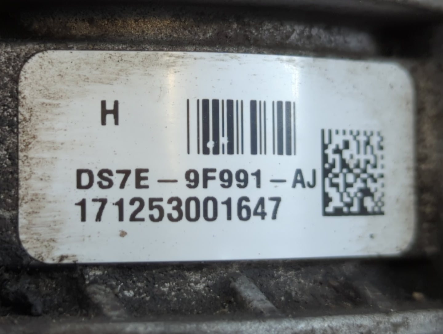 2010-2012 Ford Fusion Throttle Body P/N:171253001647 DS7E-9F991-AJ Fits Fits 2009 2010 2011 2012 OEM Used Auto Parts - Oemus