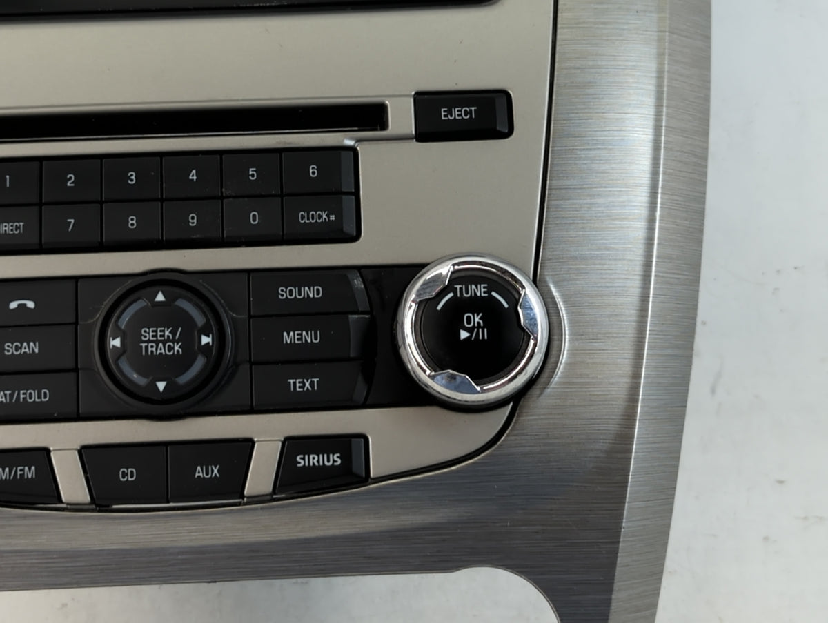 2010-2012 Ford Fusion Am Fm Cd Player Radio Receiver 745347 - Oemusedautoparts1.com