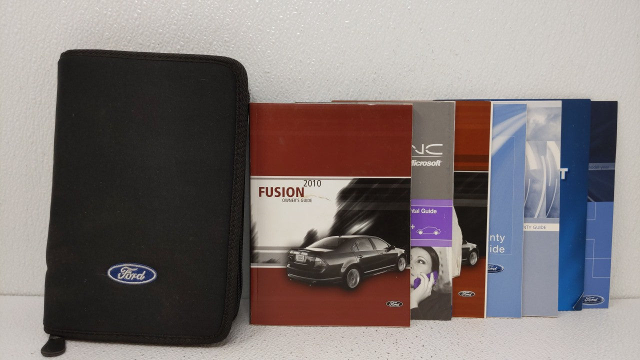 2010 Ford Fusion Owners Manual Book Guide OEM Used Auto Parts - Oemusedautoparts1.com