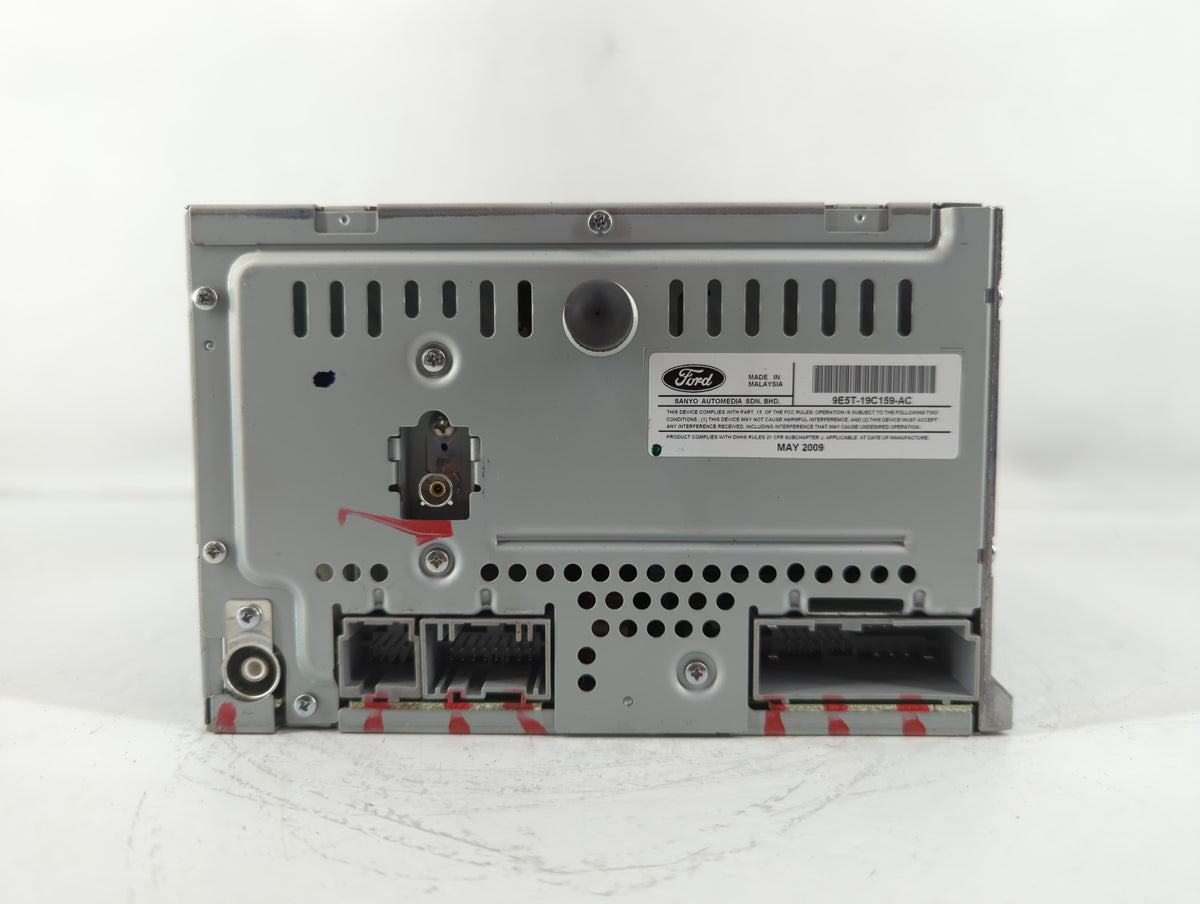 2010 Ford Fusion Am Fm Cd Player Radio Receiver 755359 - Oemusedautoparts1.com