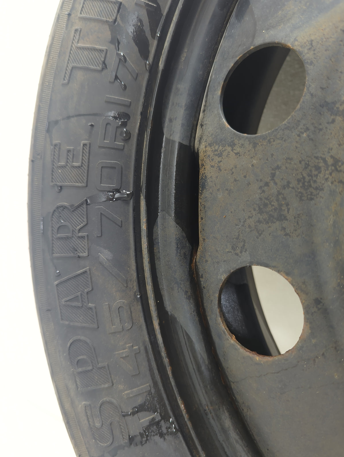2006-2012 Ford Fusion Spare Donut Tire Wheel Rim Oem 789650 - Oemusedautoparts1.com