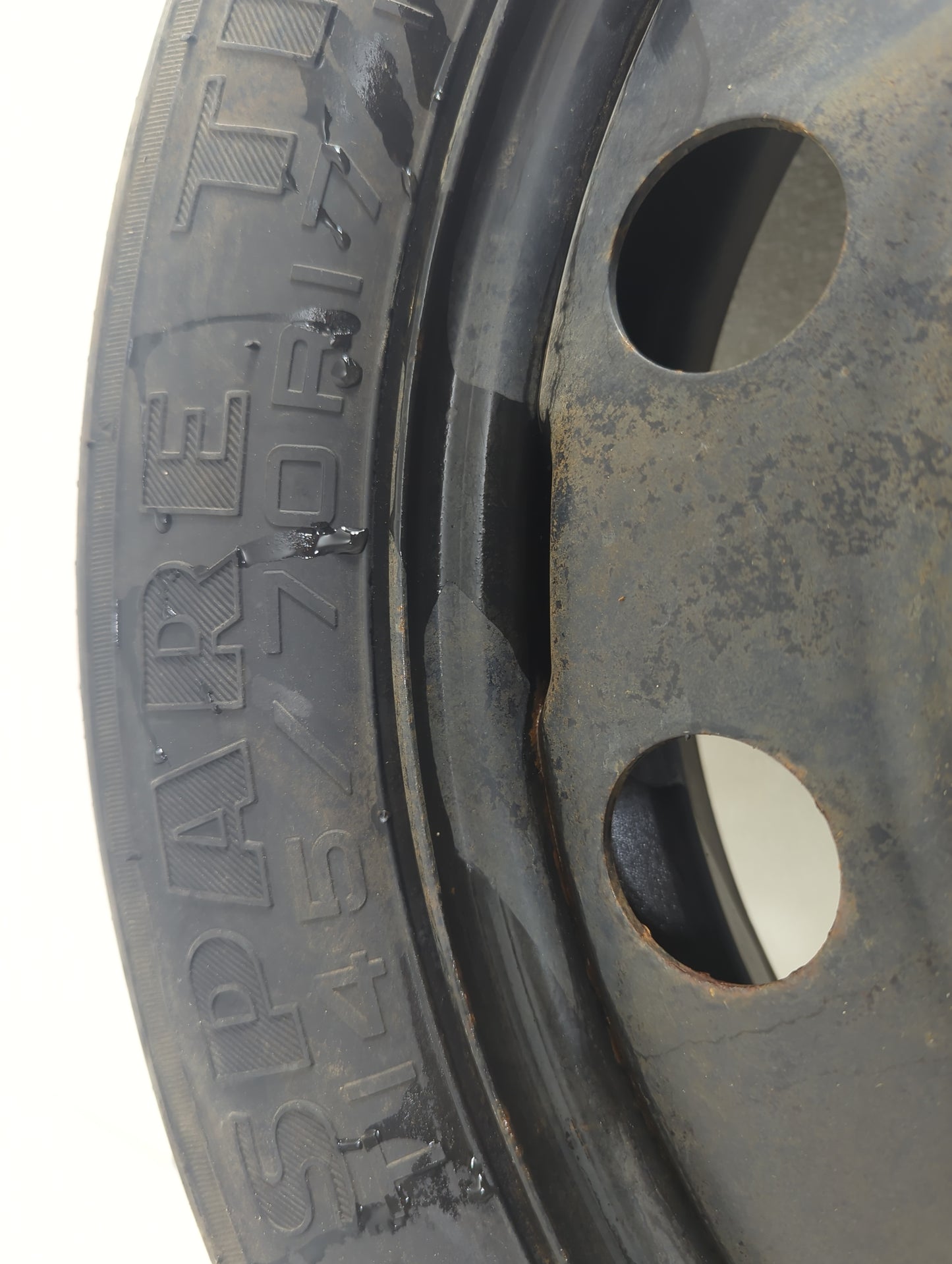 2006-2012 Ford Fusion Spare Donut Tire Wheel Rim Oem 789650 - Oemusedautoparts1.com