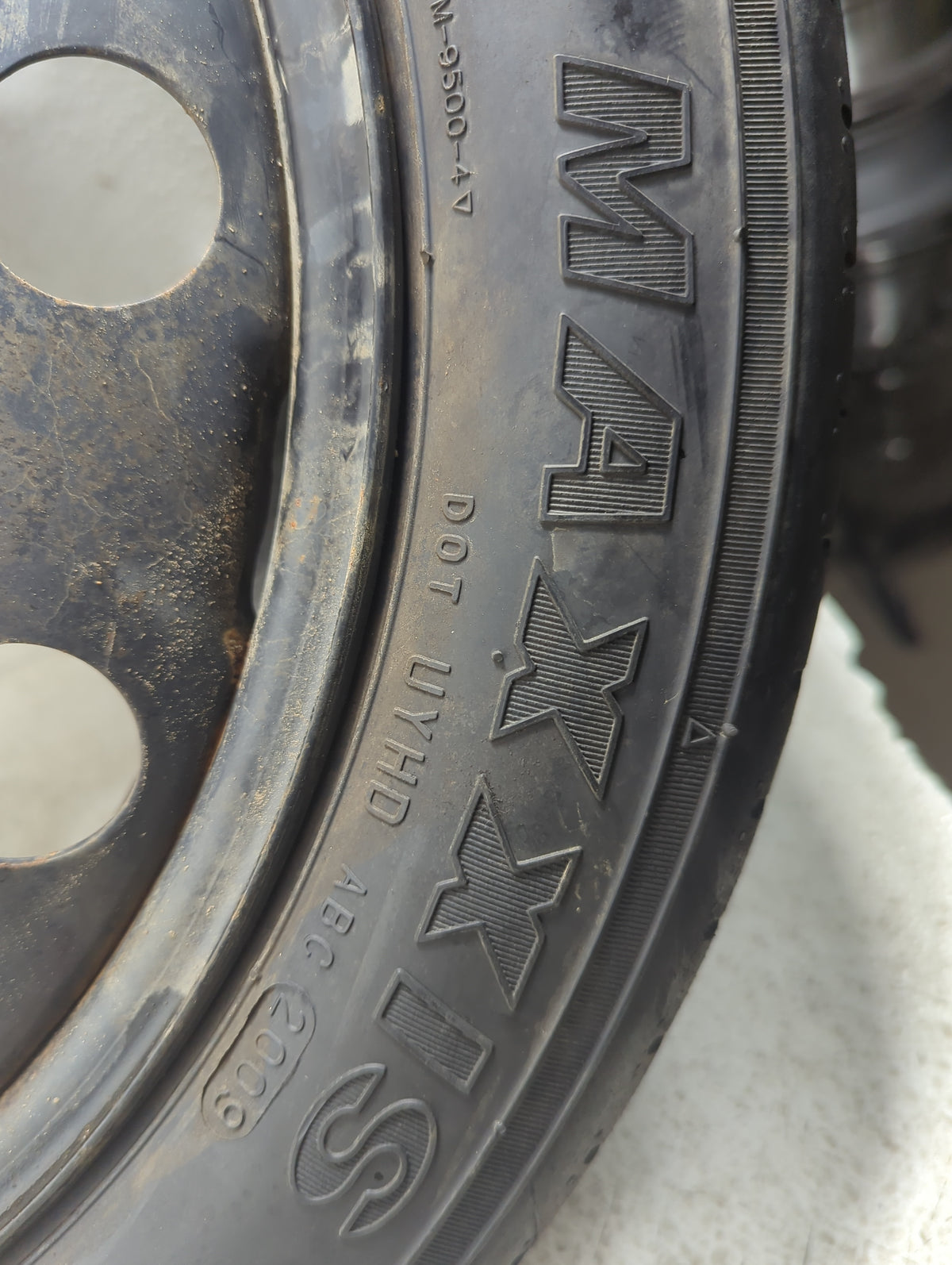 2006-2012 Ford Fusion Spare Donut Tire Wheel Rim Oem 789650 - Oemusedautoparts1.com