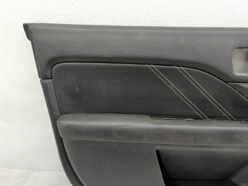 2010 Ford Fusion Rear Left Driver Interior Door Panel Trim