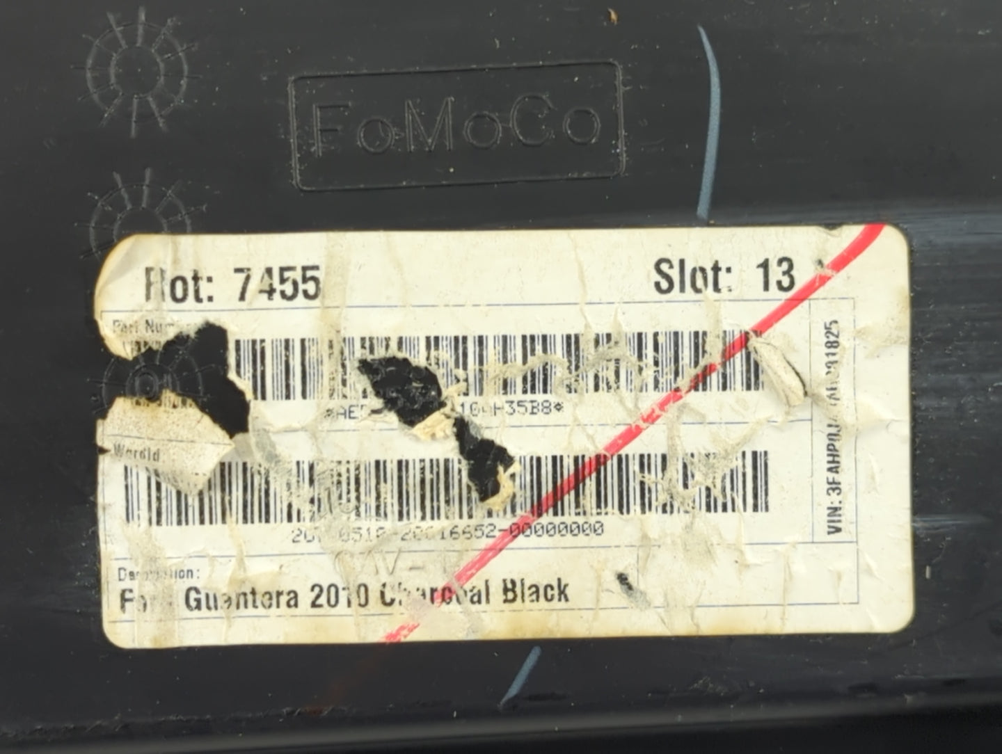 2010 Ford Fusion Passenger Glove Box Door Storage Compartment 794783 - Oemusedautoparts1.com