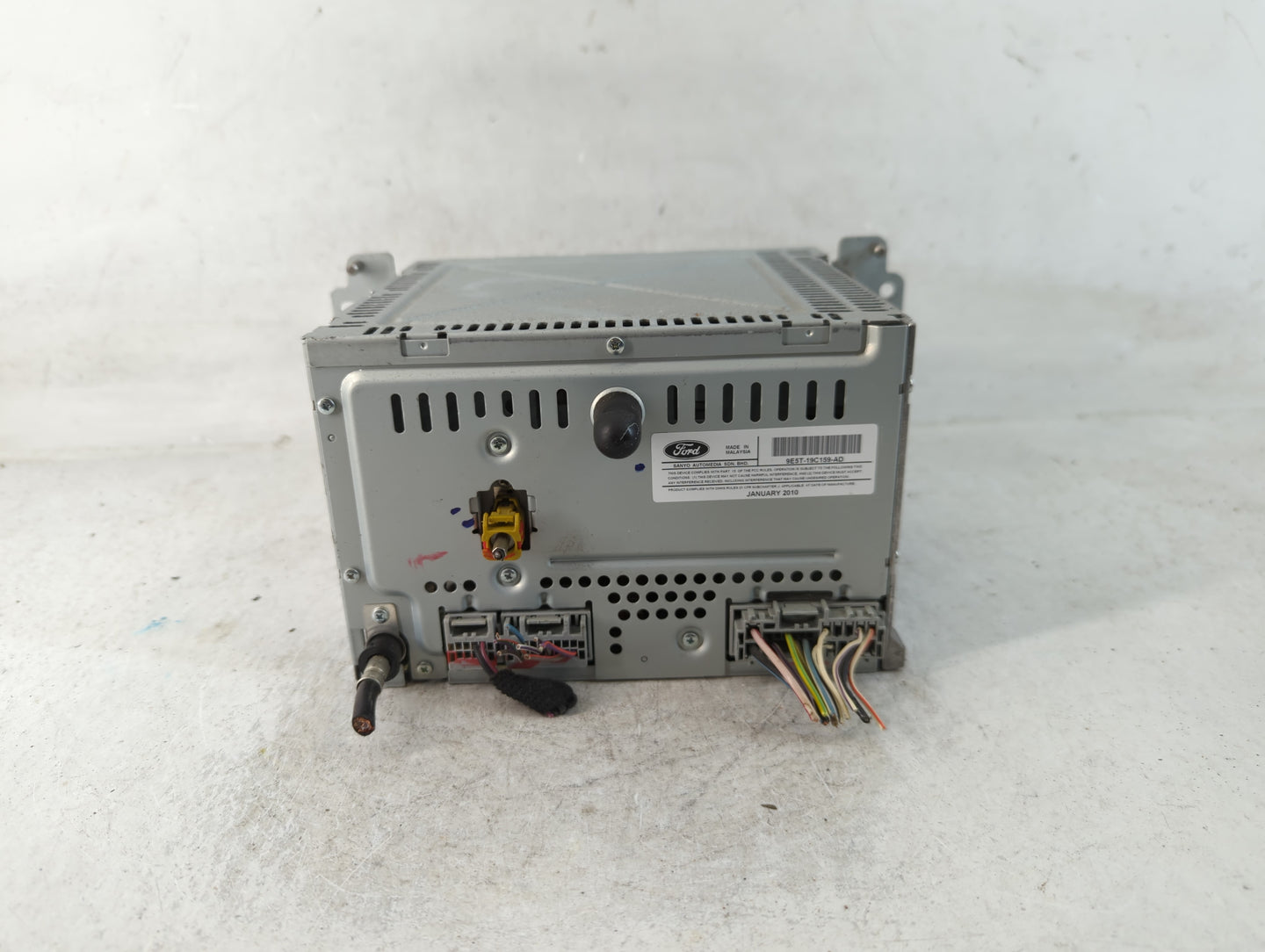 2010 Ford Fusion Radio AM FM Cd Player Receiver Replacement P/N:9E5T-19C159-AD Fits OEM Used Auto Parts - Oemusedautoparts1.