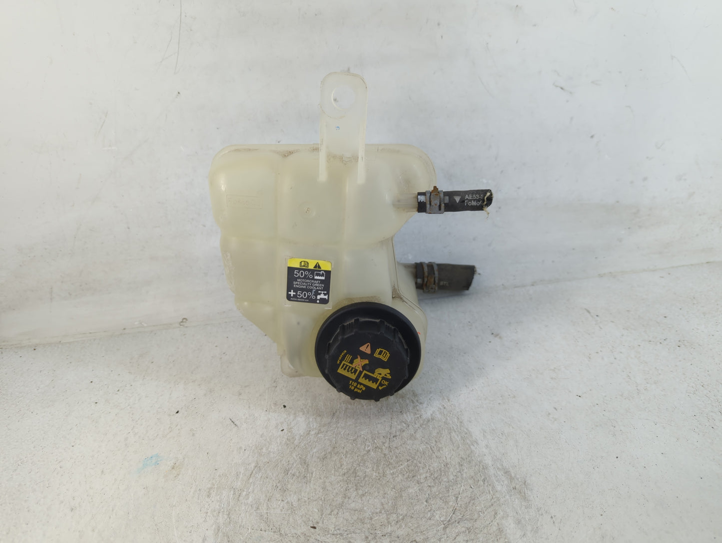 2010-2012 Ford Fusion Radiator Coolant Overflow Expansion Tank Bottle - Oemusedautoparts1.com