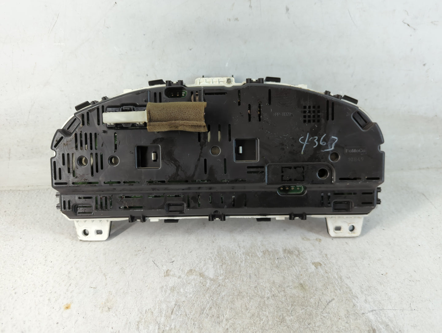 2010 Ford Fusion Instrument Cluster Speedometer Gauges P/N:AE5Y-10849-NC Fits OEM Used Auto Parts - Oemusedautoparts1.com