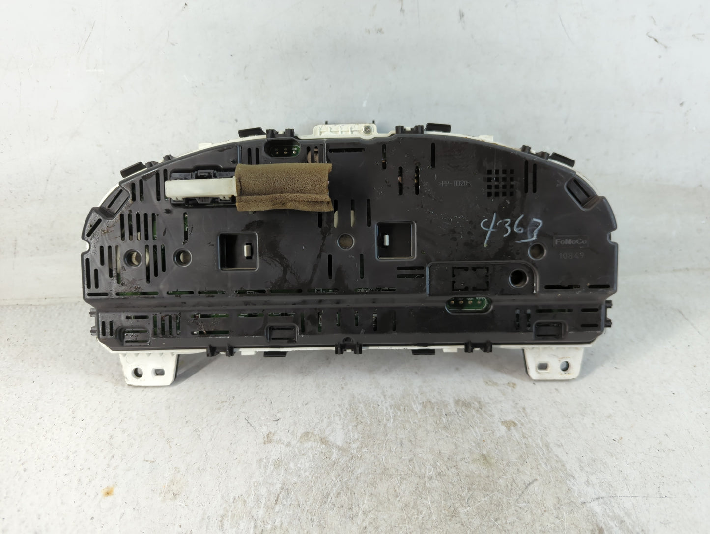 2010 Ford Fusion Instrument Cluster Speedometer Gauges P/N:AE5Y-10849-NC Fits OEM Used Auto Parts - Oemusedautoparts1.com