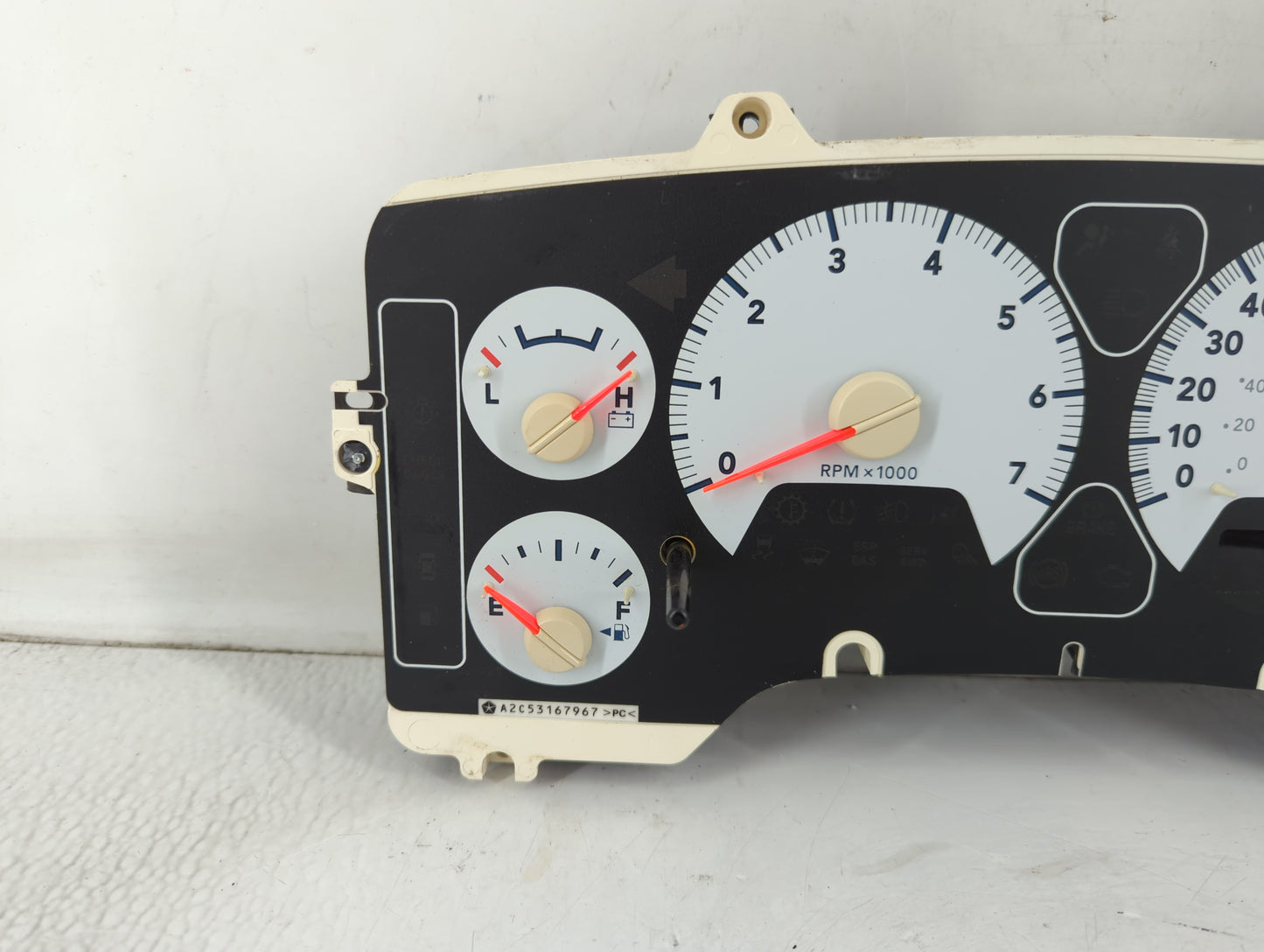 2010 Ford Fusion Instrument Cluster Speedometer Gauges P/N:AE5Y-10849-NC Fits OEM Used Auto Parts - Oemusedautoparts1.com