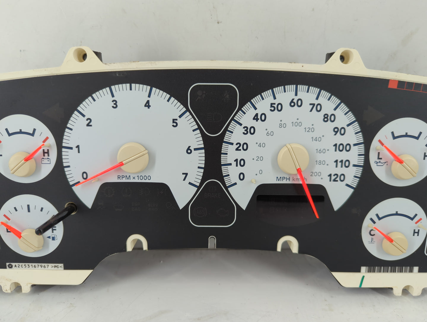 2010 Ford Fusion Instrument Cluster Speedometer Gauges P/N:AE5Y-10849-NC Fits OEM Used Auto Parts - Oemusedautoparts1.com