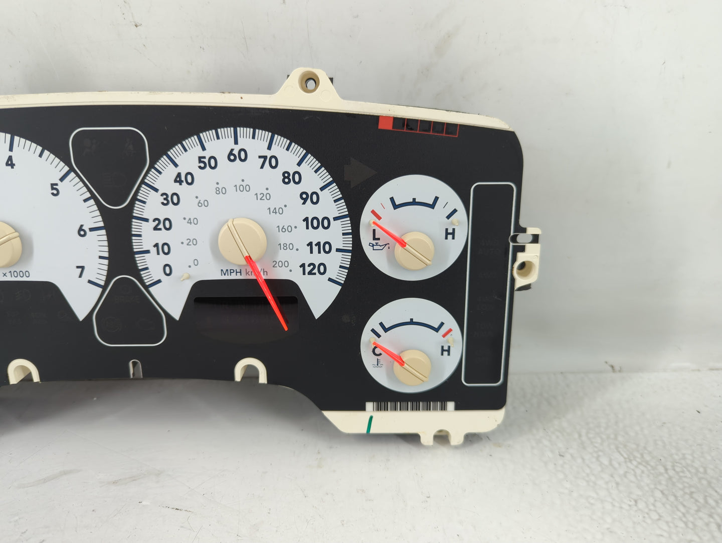 2010 Ford Fusion Instrument Cluster Speedometer Gauges P/N:AE5Y-10849-NC Fits OEM Used Auto Parts - Oemusedautoparts1.com