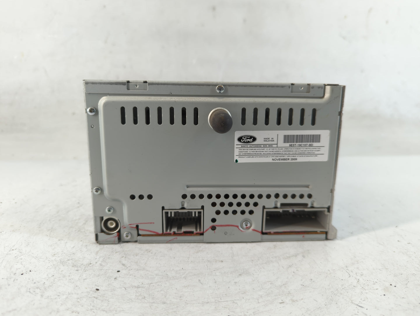 2010 Ford Fusion Radio AM FM Cd Player Receiver Replacement P/N:9E5T-19C107-BD Fits OEM Used Auto Parts - Oemusedautoparts1.