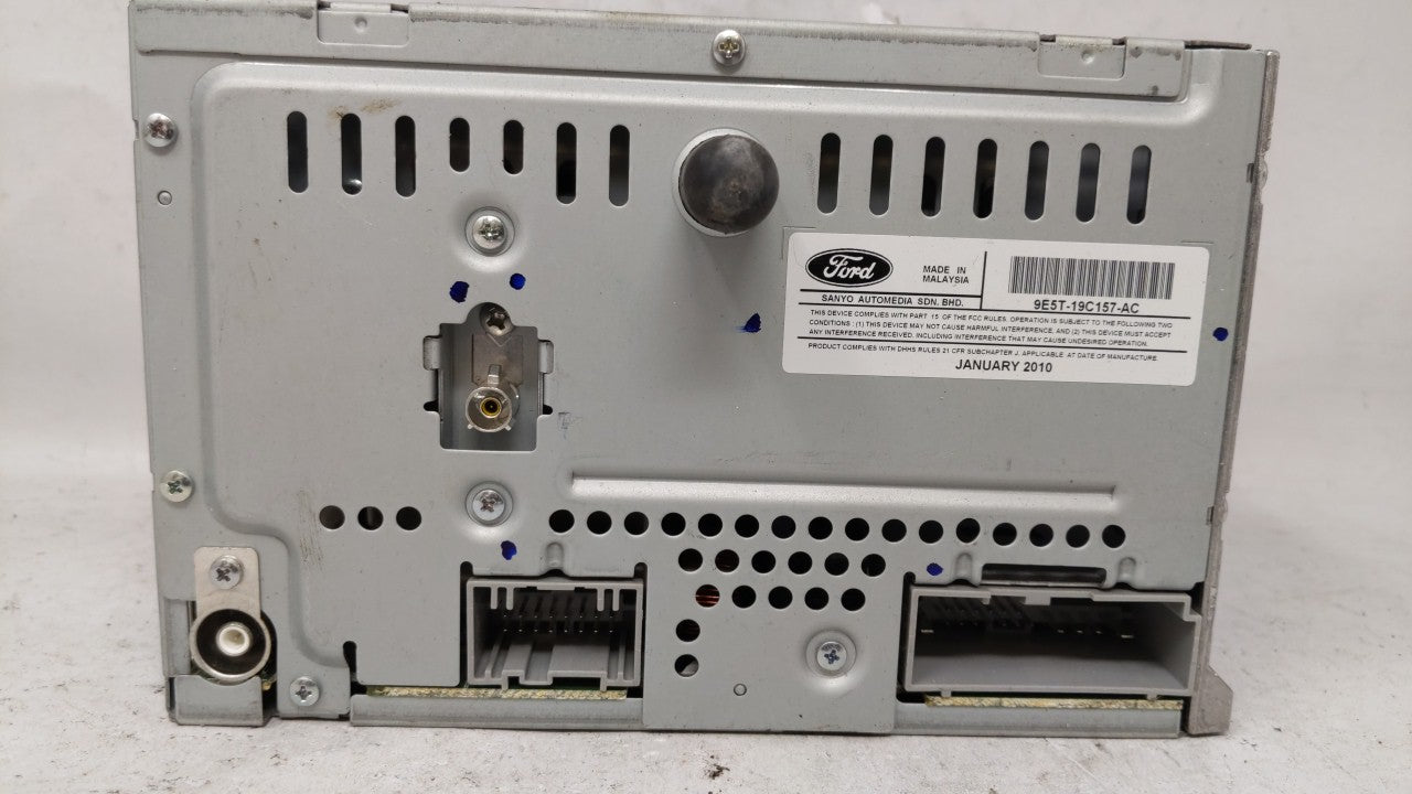 2010-2012 Ford Fusion Radio AM FM Cd Player Receiver Replacement P/N:9E5T-19C159-AD 9E5T-19C157-AC Fits Fits 2010 2011 2012 