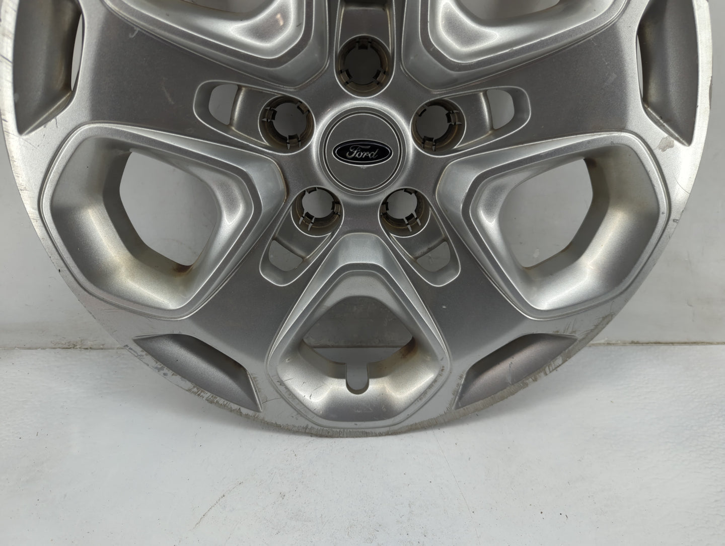 2010-2012 Ford Fusion Hubcap Wheel Cover Silver - Oemusedautoparts1.com