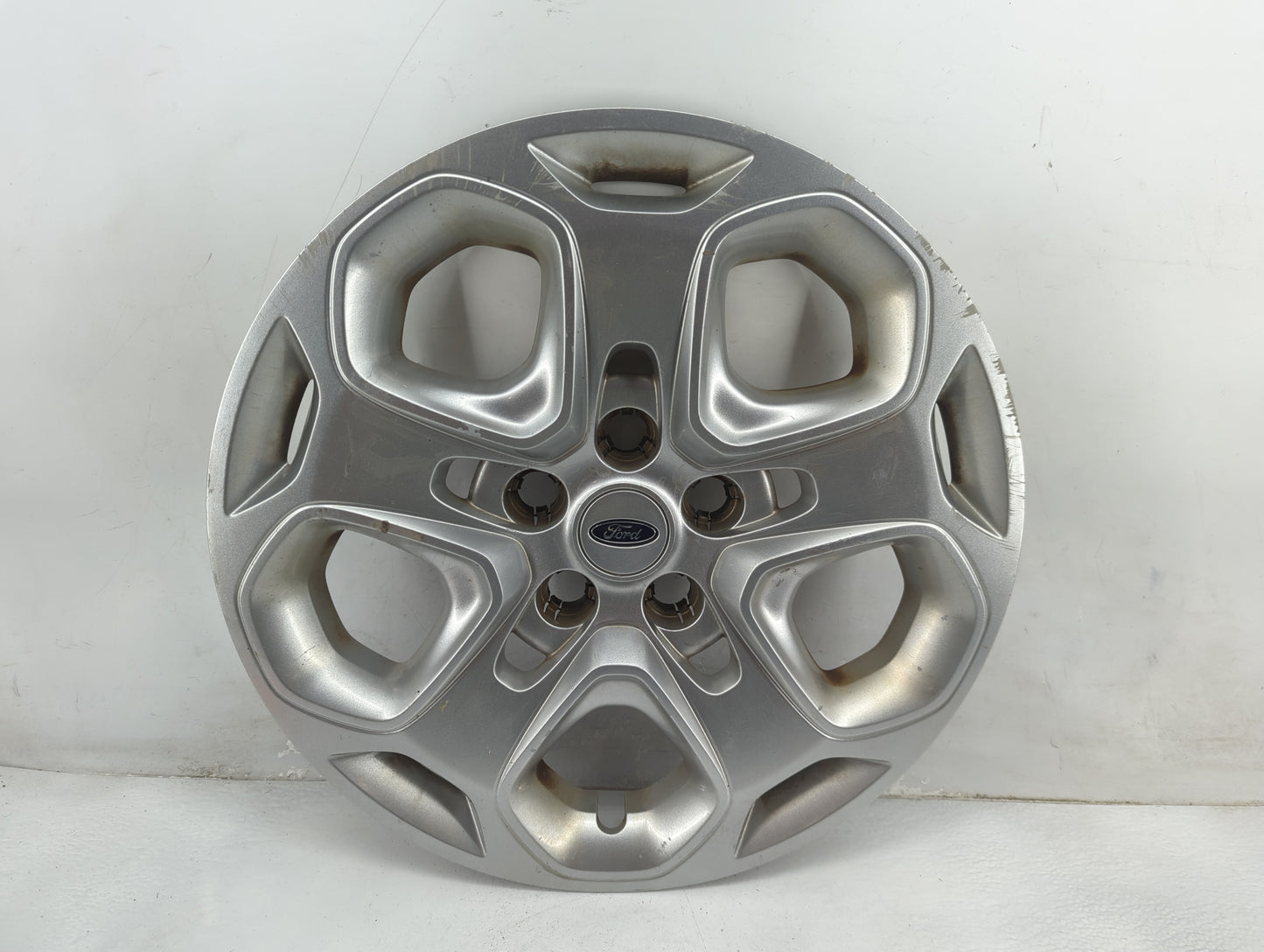 2010-2012 Ford Fusion Hubcap Wheel Cover Silver - Oemusedautoparts1.com