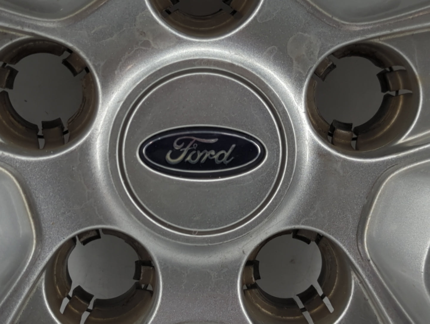 2010-2012 Ford Fusion Hubcap Wheel Cover Silver - Oemusedautoparts1.com