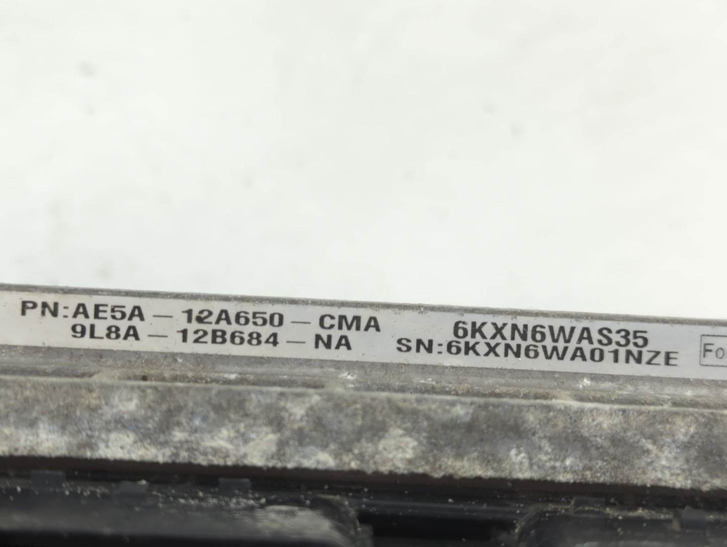 2010 Ford Fusion PCM Engine Control Computer ECU ECM PCU OEM P/N:6KXN6WAS35 9L8A-12B684-NA, AE5A-12A650-CMA Fits OEM Used Au