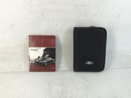 2010 Ford Fusion Owners Manual Book Guide P/N:AE5J 19A321 AA OEM Used Auto Parts - Oemusedautoparts1.com