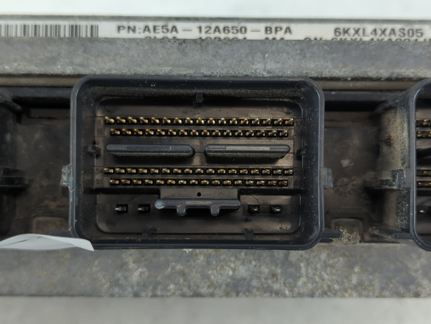 2010 Ford Fusion PCM Engine Control Computer ECU ECM PCU OEM P/N:9L8A-12B684-MA AE5A-12A650-BPA Fits OEM Used Auto Parts - O
