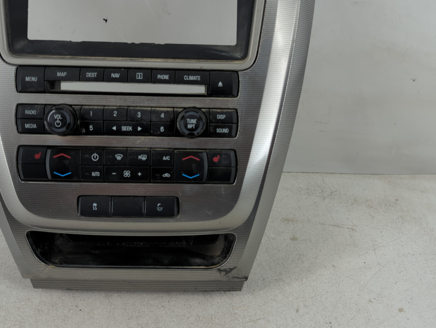 2010 Ford Fusion Climate Control Module Temperature AC/Heater Replacement P/N:9E5T-18A802-FB Fits OEM Used Auto Parts - Oemu