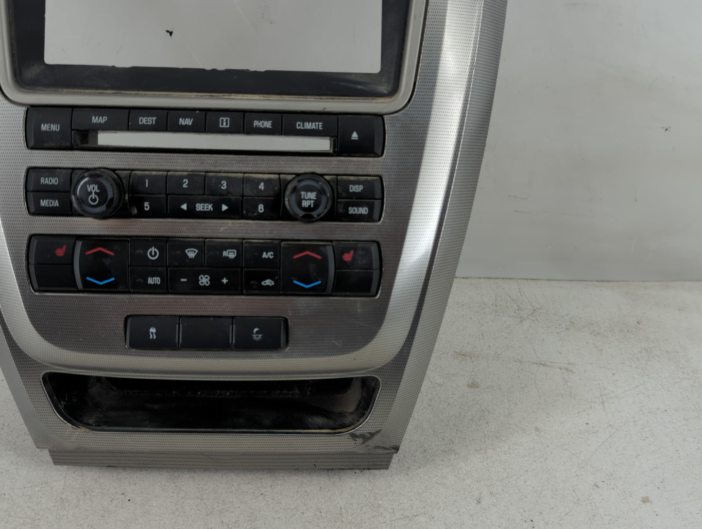 2010 Ford Fusion Climate Control Module Temperature AC/Heater Replacement P/N:9E5T-18A802-FB Fits OEM Used Auto Parts - Oemu