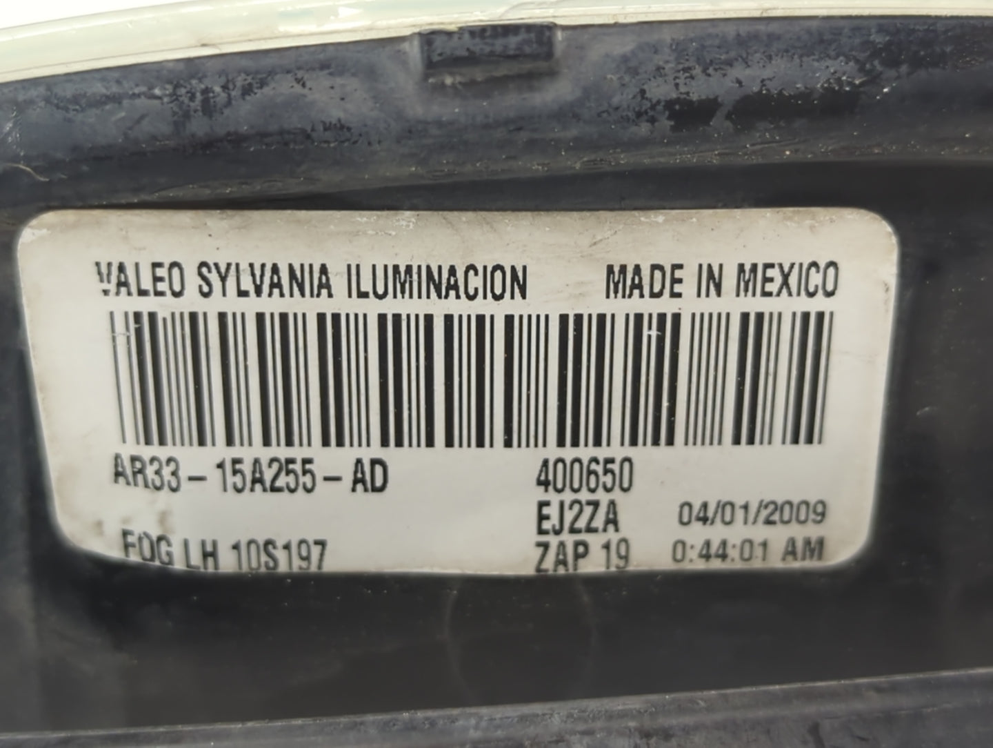 2010-2012 Ford Mustang Driver Left Oem Head Light Headlight Lamp - Oemusedautoparts1.com