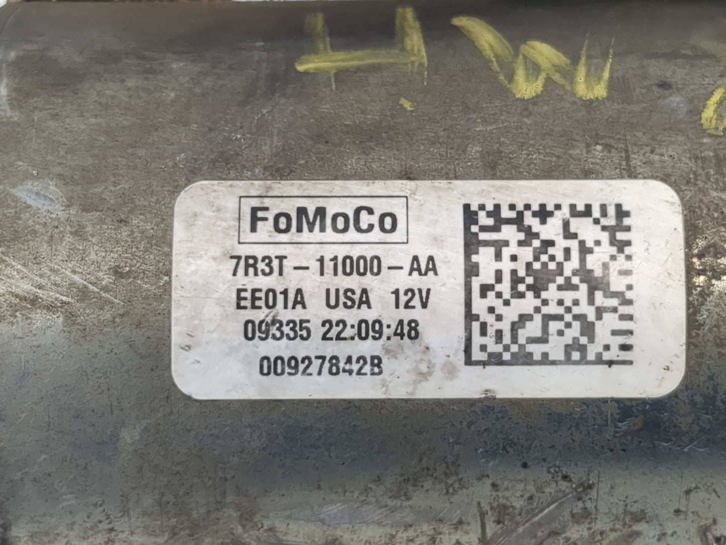 2005-2010 Ford Mustang Car Starter Motor Solenoid OEM P/N:7R3T-11000-AA Fits Fits 2005 2006 2007 2008 2009 2010 OEM Used Aut