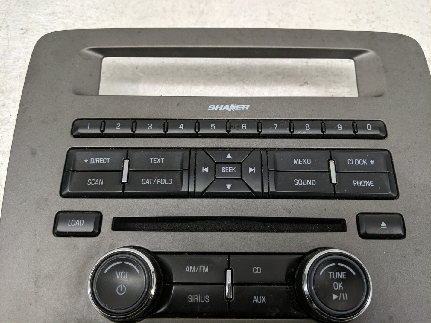 2010 Ford Mustang Radio AM FM Cd Player Receiver Replacement P/N:AR3T-18A802-JA Fits OEM Used Auto Parts - Oemusedautoparts1