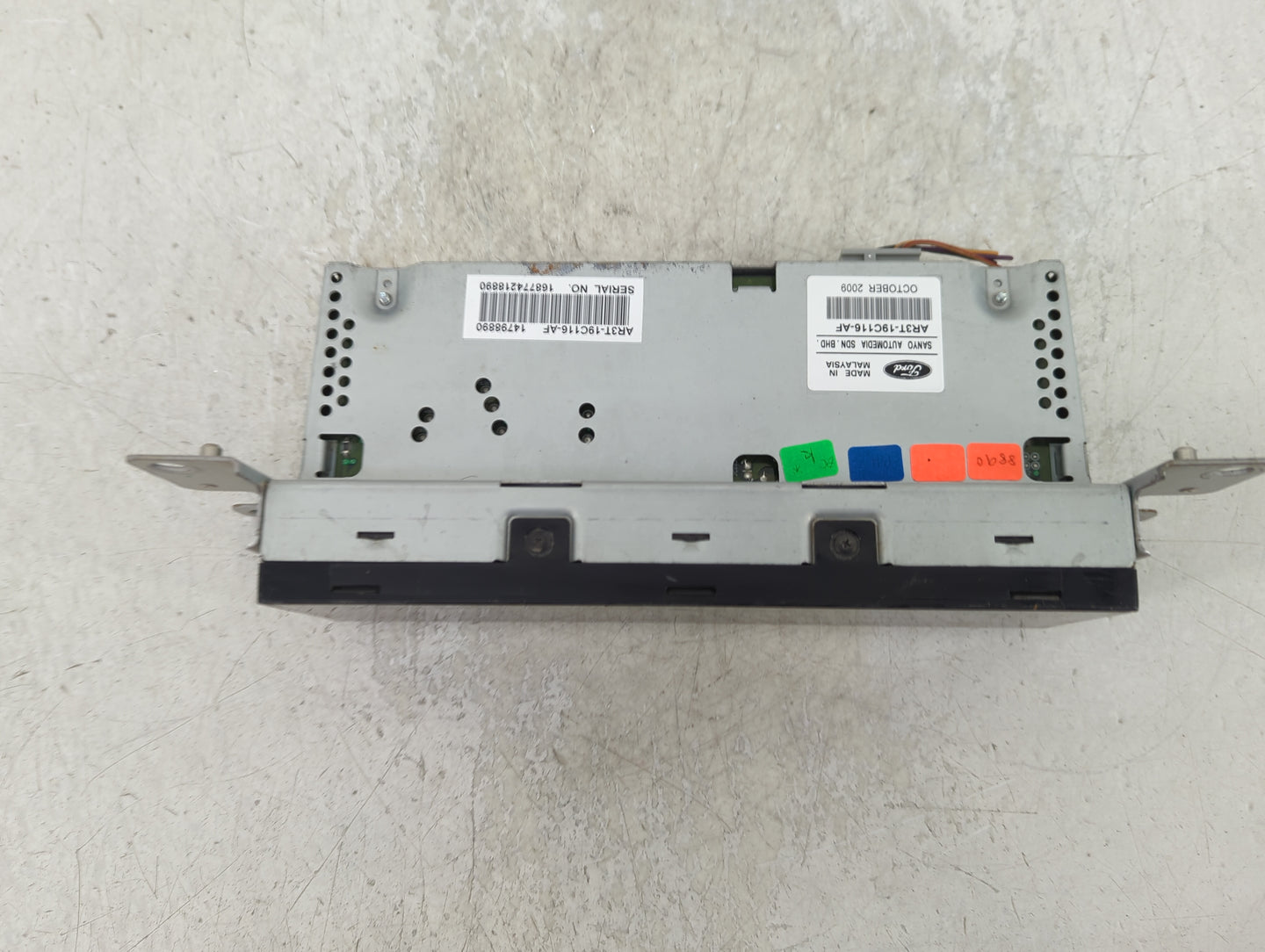 2010 Ford Mustang Radio AM FM Cd Player Receiver Replacement P/N:AR3T-19C116-AF Fits OEM Used Auto Parts - Oemusedautoparts1