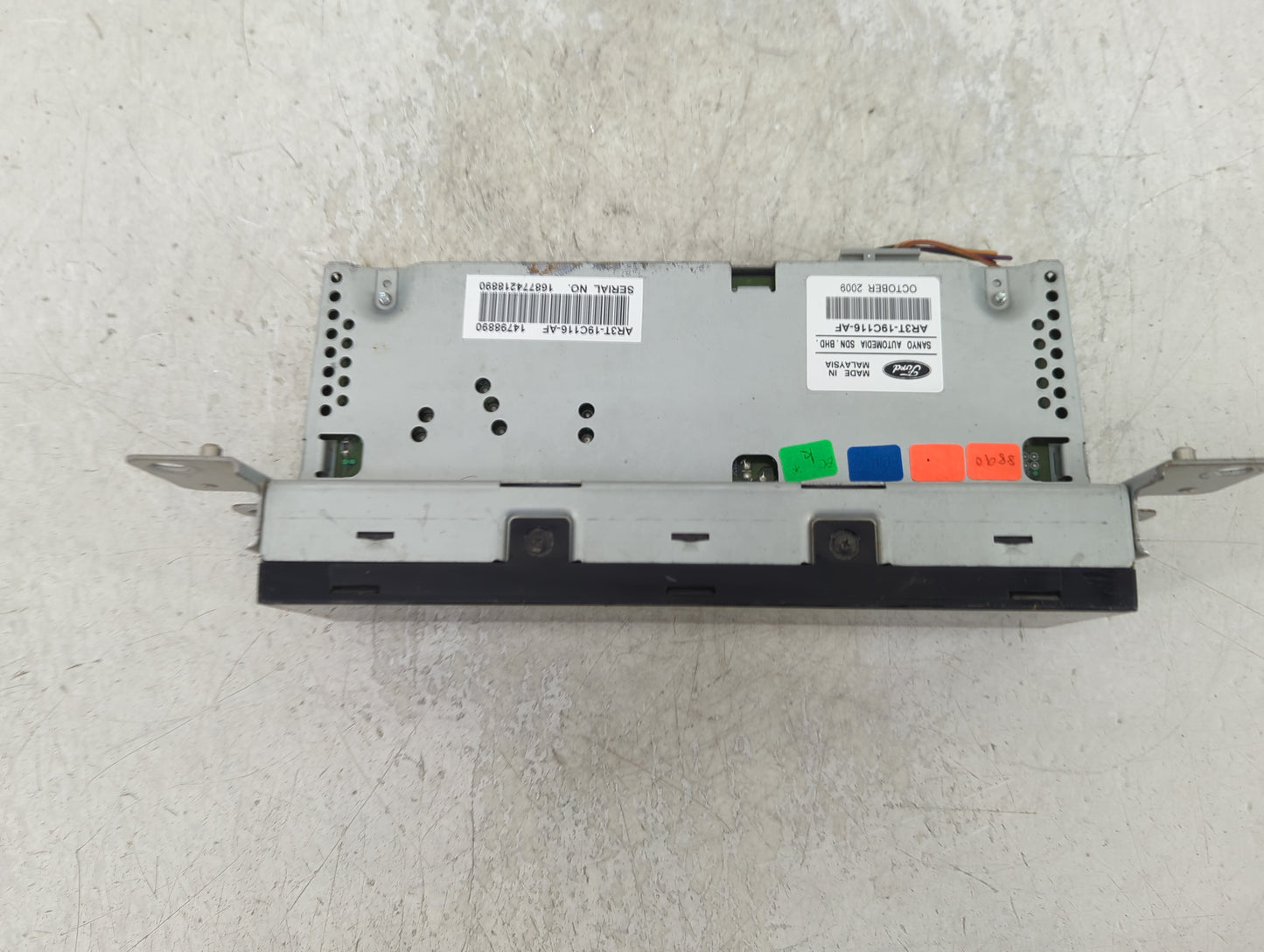 2010 Ford Mustang Radio AM FM Cd Player Receiver Replacement P/N:AR3T-19C116-AF Fits OEM Used Auto Parts - Oemusedautoparts1