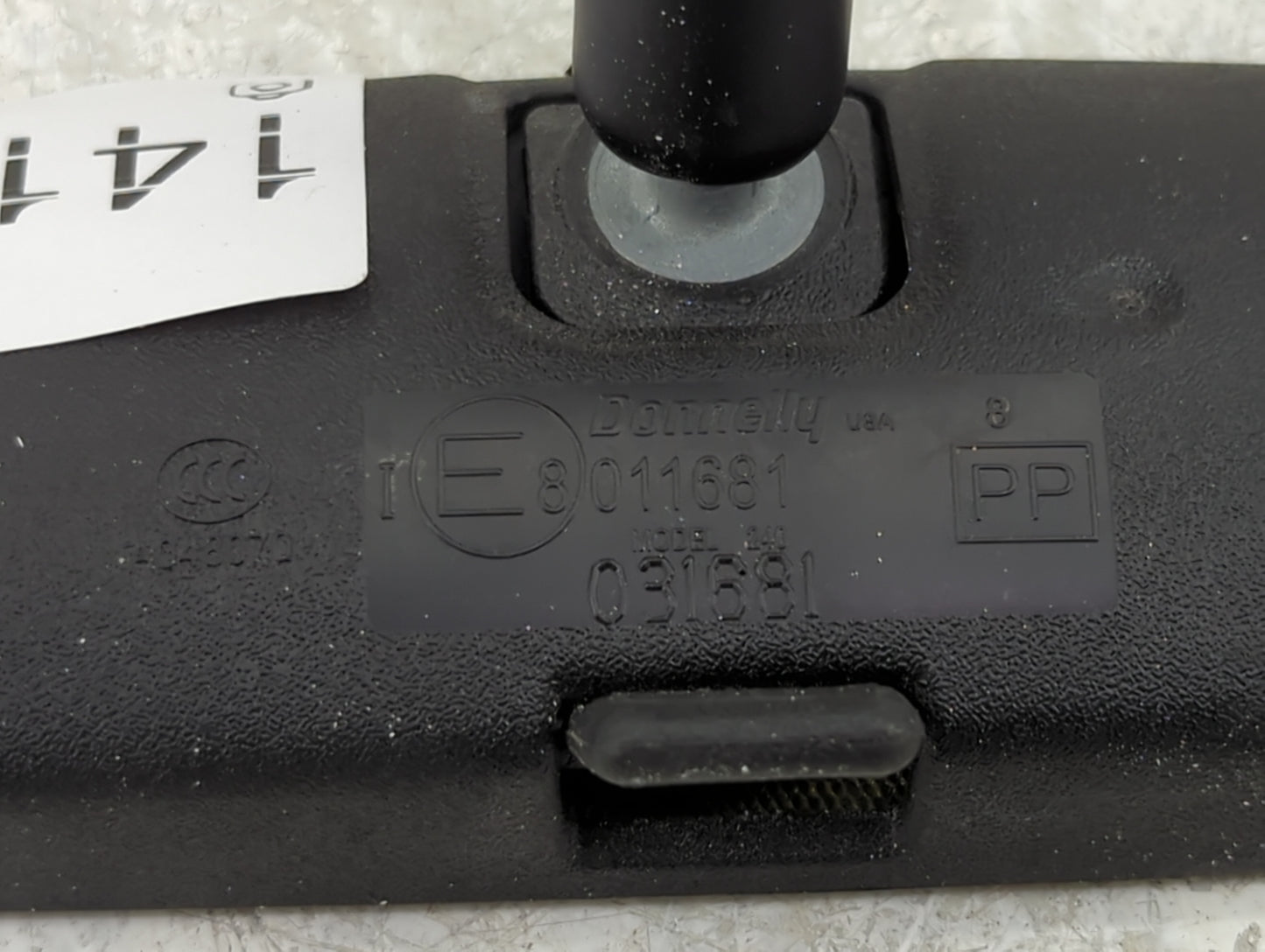 2010-2014 Ford Mustang Interior Rear View Mirror Replacement OEM P/N:E8011681 Fits OEM Used Auto Parts - Oemusedautoparts1.c