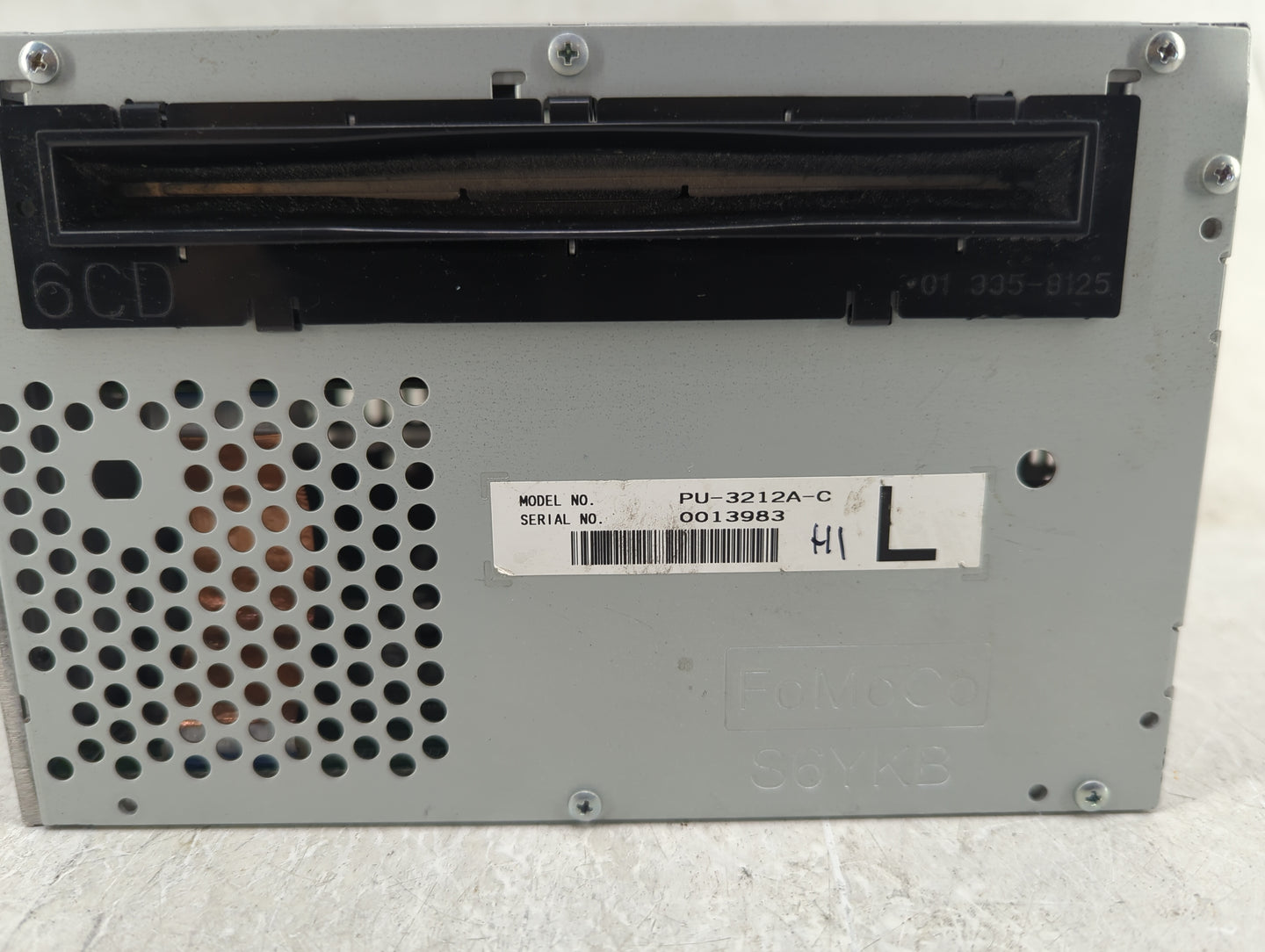 2010 Ford Mustang Radio AM FM Cd Player Receiver Replacement P/N:AR3T-19C158-BC Fits OEM Used Auto Parts - Oemusedautoparts1