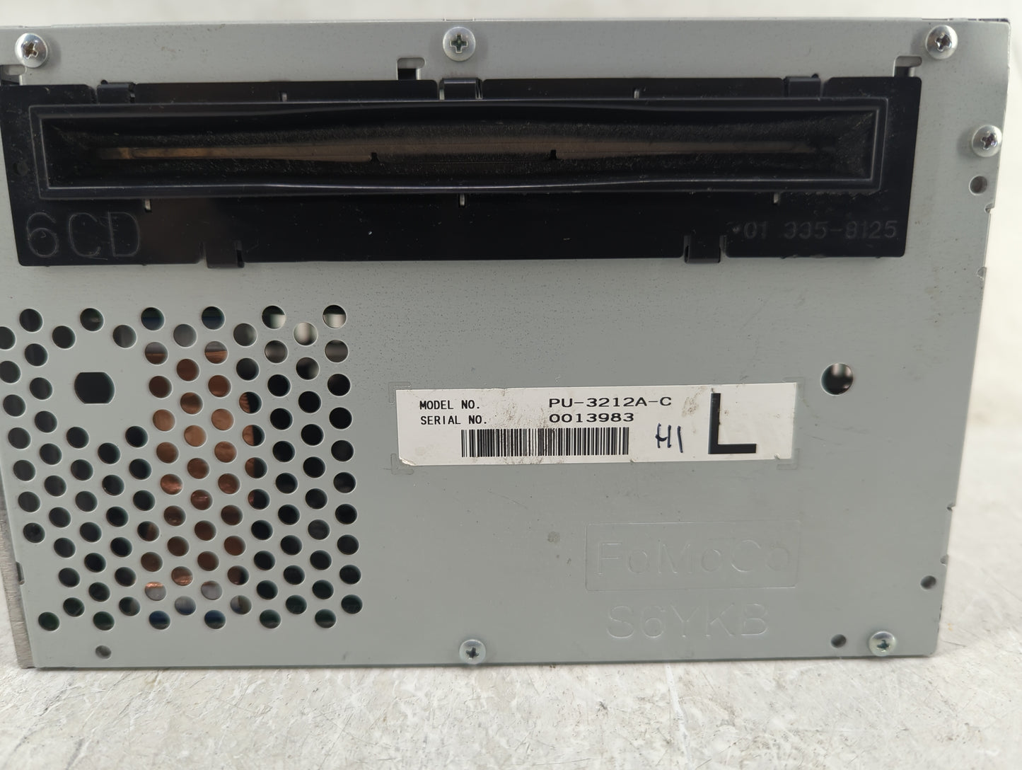 2010 Ford Mustang Radio AM FM Cd Player Receiver Replacement P/N:AR3T-19C158-BC Fits OEM Used Auto Parts - Oemusedautoparts1