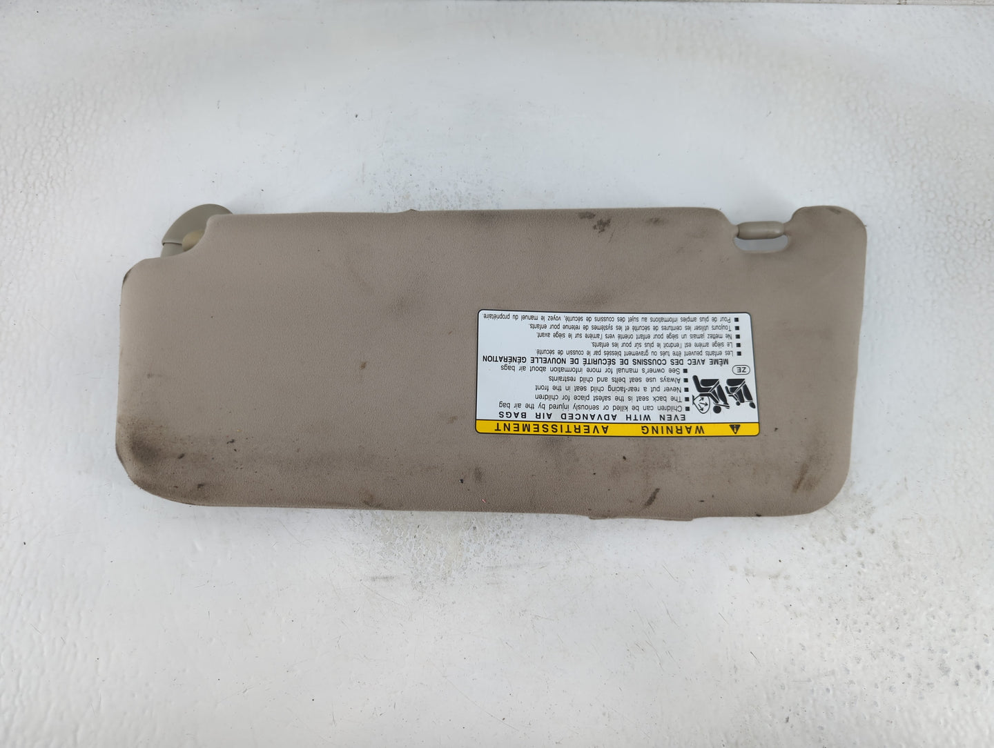 2005-2010 Ford Mustang Sun Visor Shade Replacement Passenger Right Mirror Fits Fits 2005 2006 2007 2008 2009 2010 OEM Used A