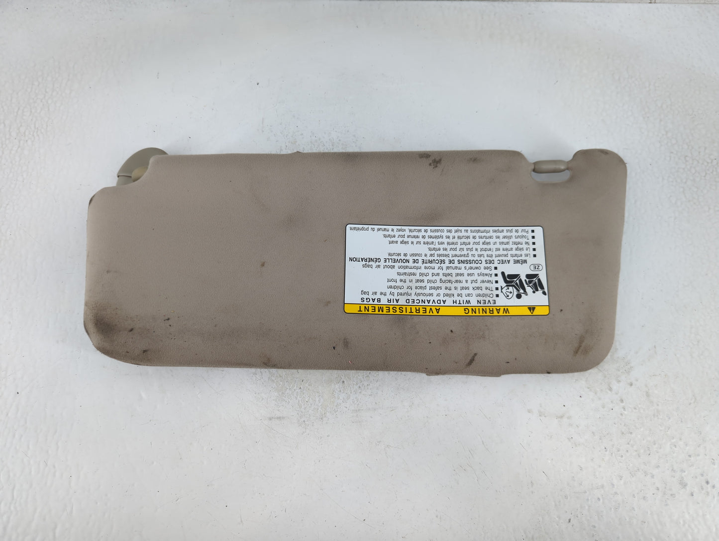 2005-2010 Ford Mustang Sun Visor Shade Replacement Passenger Right Mirror Fits Fits 2005 2006 2007 2008 2009 2010 OEM Used A