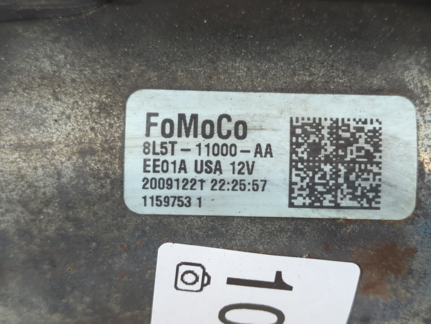 2001-2011 Ford Ranger Car Starter Motor Solenoid OEM P/N:8L5T-11000-AA Fits OEM Used Auto Parts - Oemusedautoparts1.com