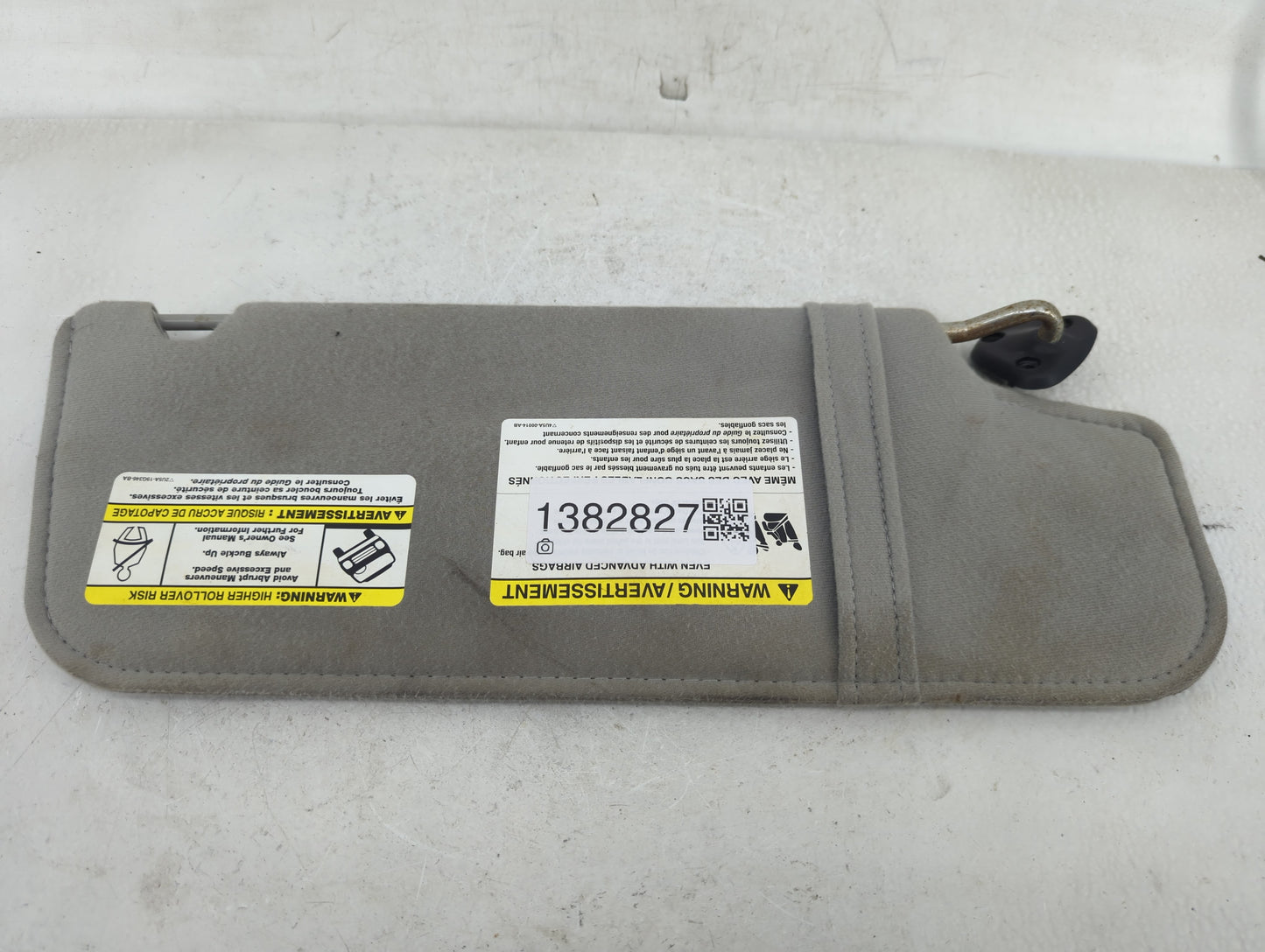 2010-2011 Ford Ranger Sun Visor Shade Replacement Driver Left Mirror Fits Fits 2010 2011 OEM Used Auto Parts - Oemusedautopa