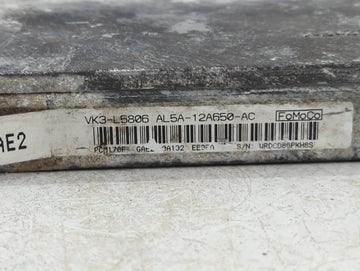2008-2011 Ford Ranger PCM Engine Control Computer ECU ECM PCU OEM P/N:AL5A-12A650-AC Fits Fits 2008 2009 2010 2011 OEM Used Auto Parts