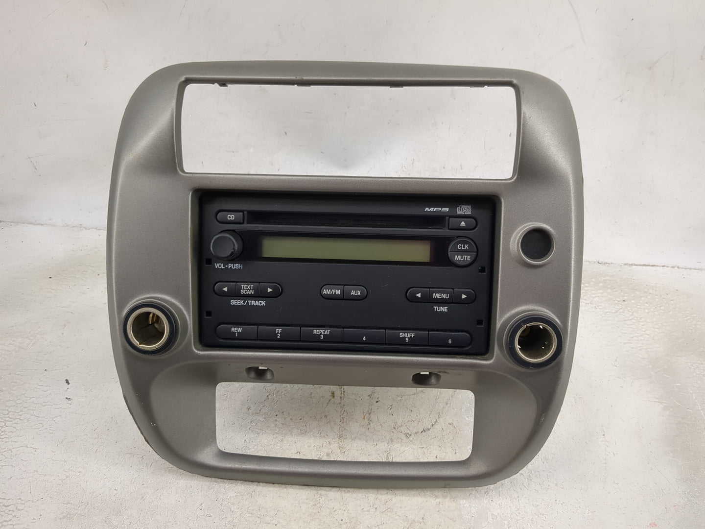 2007-2011 Ford Ranger Radio AM FM Cd Player Receiver Replacement P/N:7L5T-18C869-AC 7L5T18C869AC Fits OEM Used Auto Parts - 