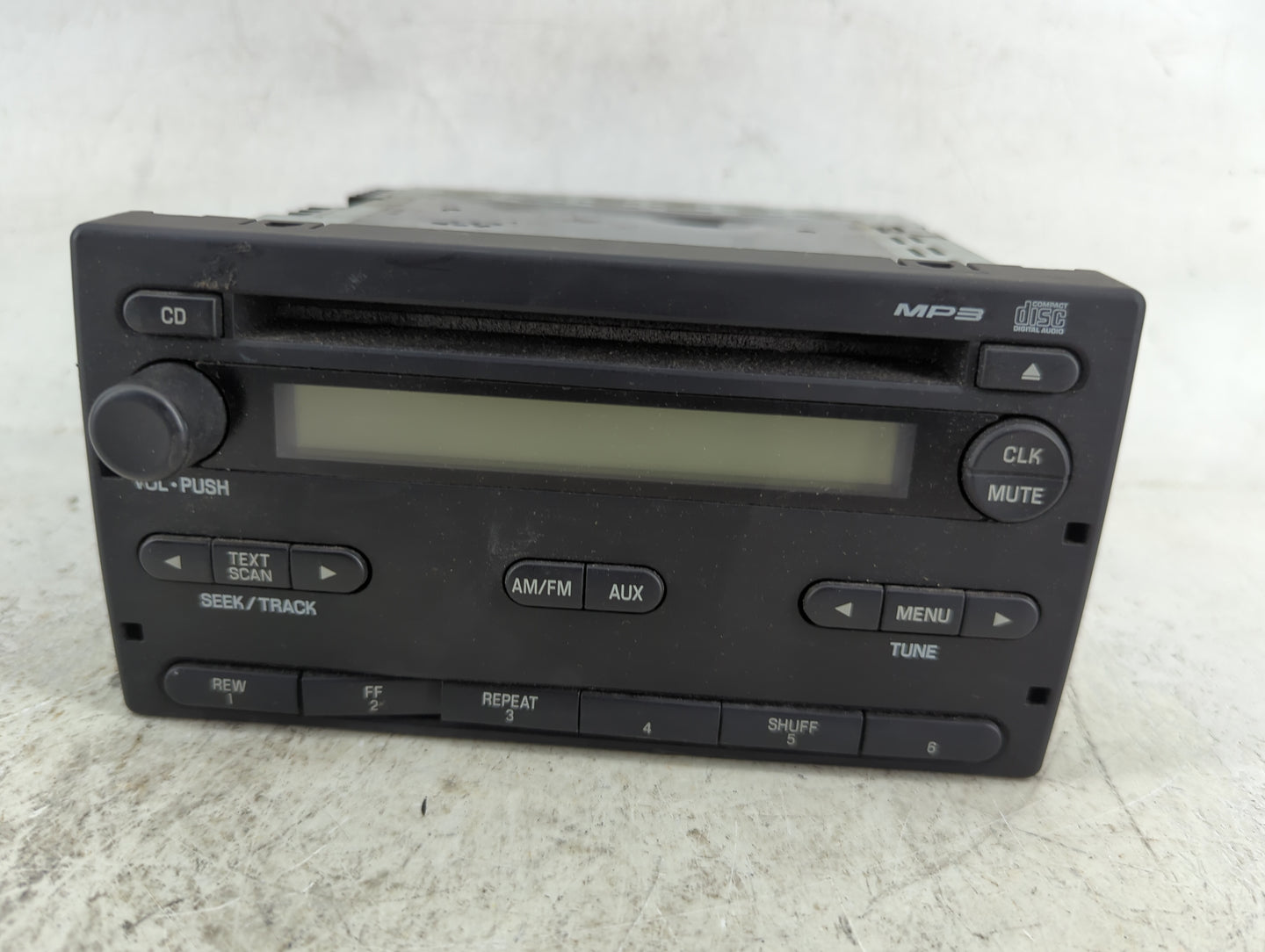 2007-2011 Ford Ranger Radio AM FM Cd Player Receiver Replacement P/N:7L5T-18C869-AC 7L5T18C869AC Fits OEM Used Auto Parts - 