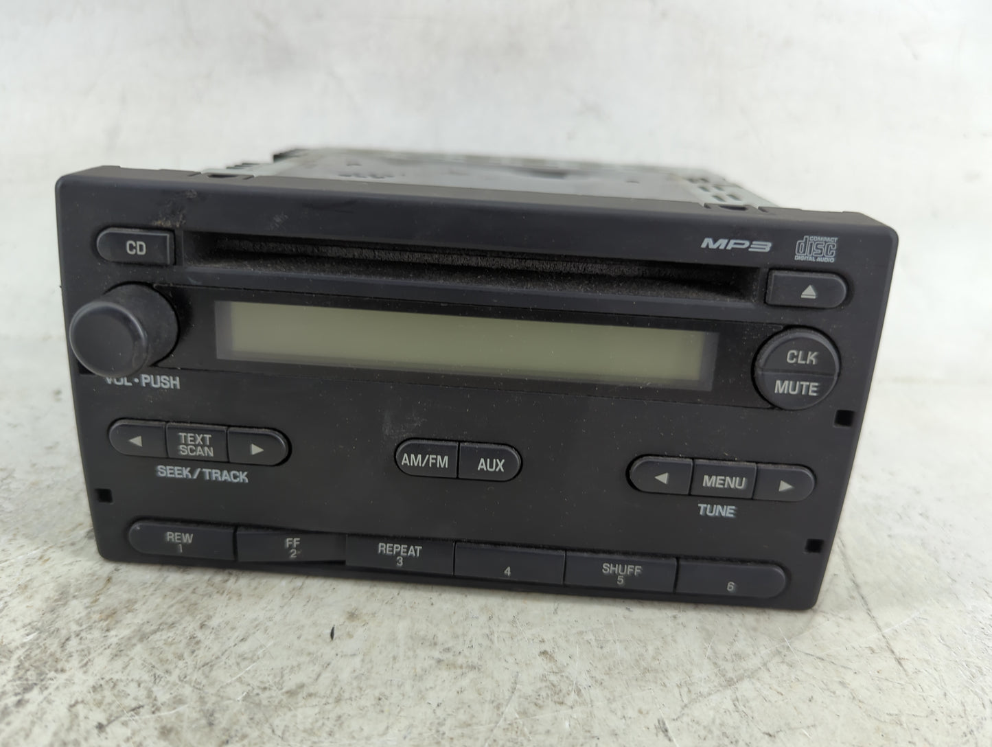 2007-2011 Ford Ranger Radio AM FM Cd Player Receiver Replacement P/N:7L5T-18C869-AC 7L5T18C869AC Fits OEM Used Auto Parts - 
