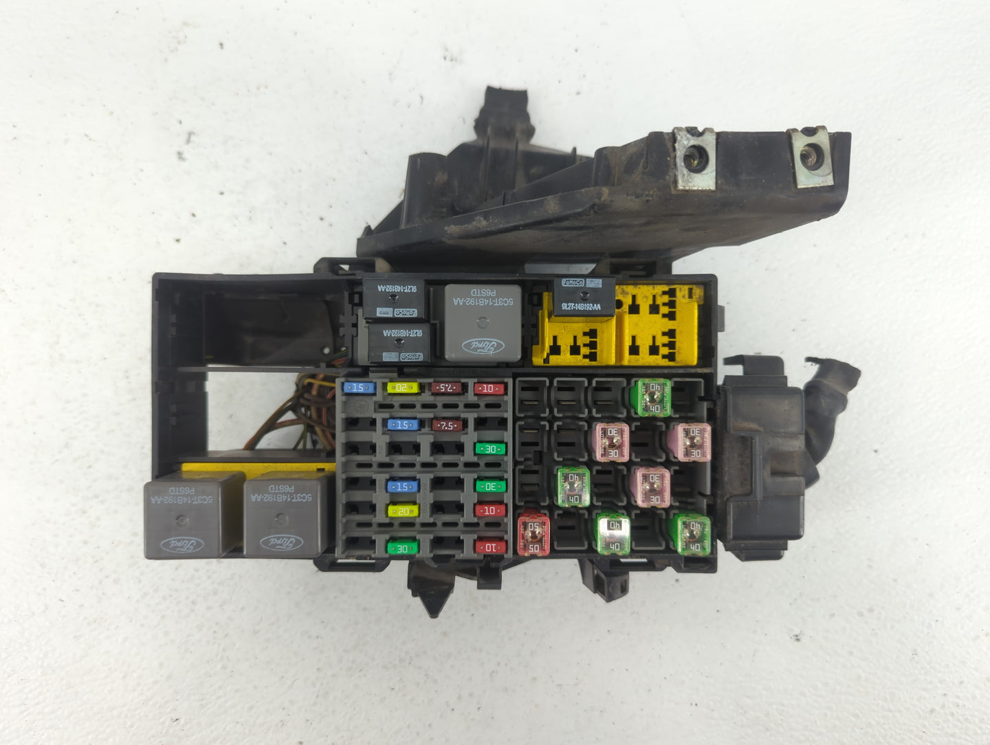 2007-2011 Ford Ranger Fusebox Fuse Box Panel Relay Module P/N:7L5T-14A254-AA Fits Fits 2007 2008 2009 2010 2011 OEM Used Aut