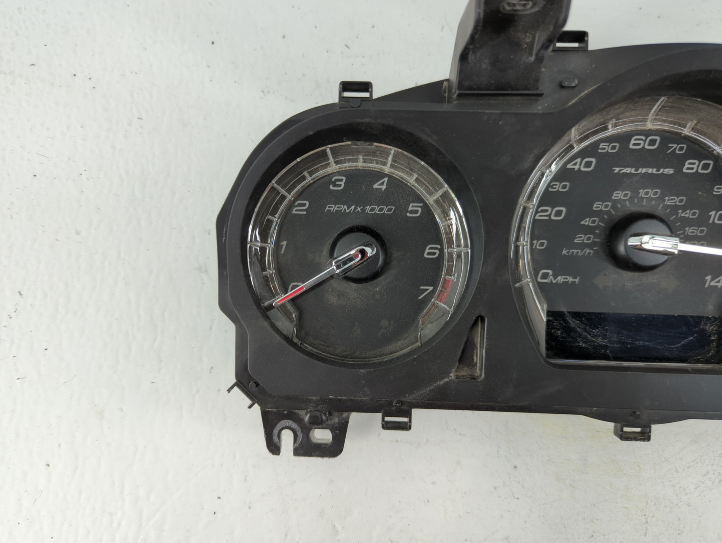 2010 Ford Taurus Instrument Cluster Speedometer Gauges P/N:AG1T-10849-LC Fits OEM Used Auto Parts - Oemusedautoparts1.com