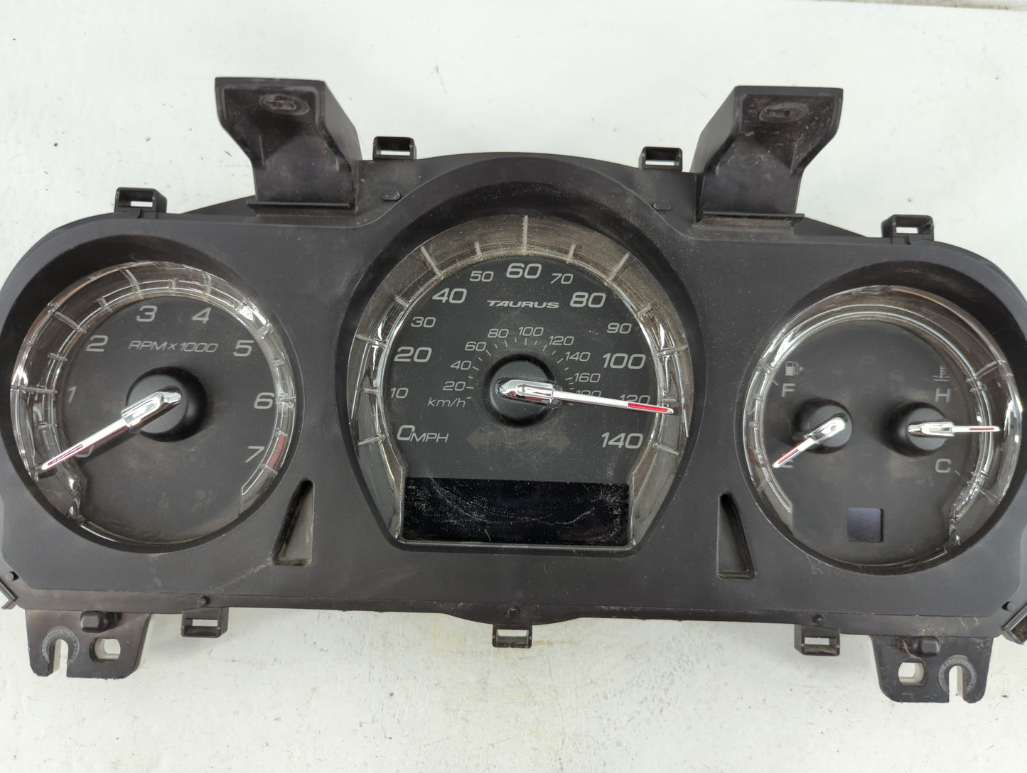 2010 Ford Taurus Instrument Cluster Speedometer Gauges P/N:AG1T-10849-LC Fits OEM Used Auto Parts - Oemusedautoparts1.com
