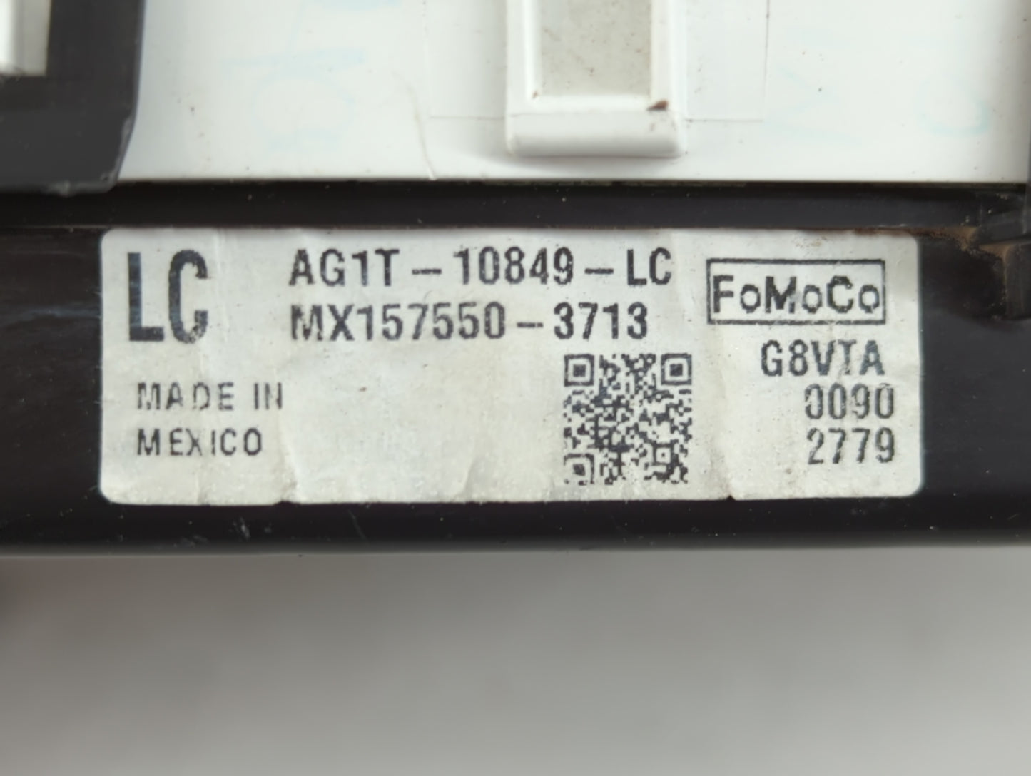 2010 Ford Taurus Instrument Cluster Speedometer Gauges P/N:AG1T-10849-LC Fits OEM Used Auto Parts - Oemusedautoparts1.com