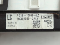 2010 Ford Taurus Instrument Cluster Speedometer Gauges P/N:AG1T-10849-LC Fits OEM Used Auto Parts - Oemusedautoparts1.com