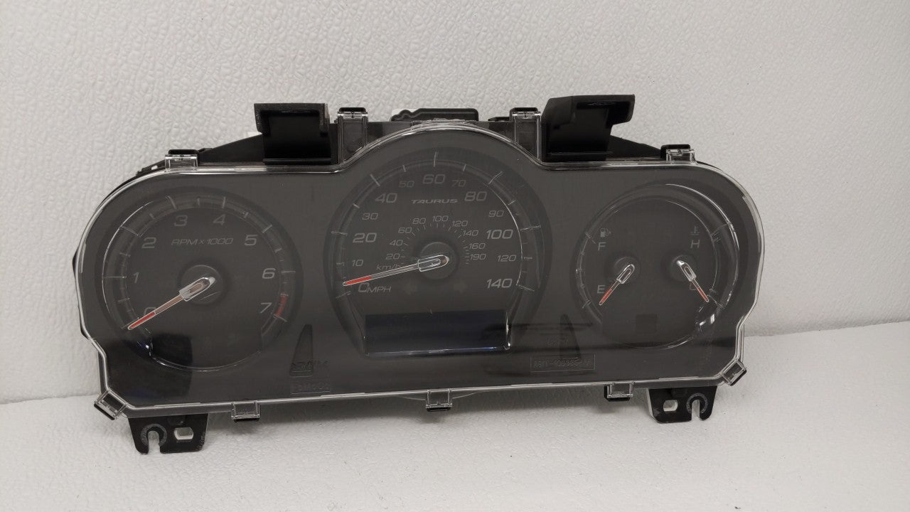 2010 Ford Taurus Instrument Cluster Speedometer Gauges P/N:AG1T-10849-NA AG1T-10849-NC, AG1T-10849-LB Fits OEM Used Auto Par