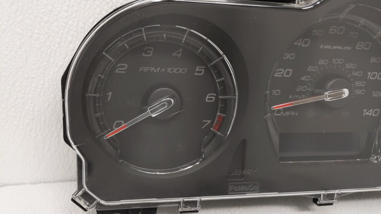 2010 Ford Taurus Instrument Cluster Speedometer Gauges P/N:AG1T-10849-NA AG1T-10849-NC, AG1T-10849-LB Fits OEM Used Auto Par